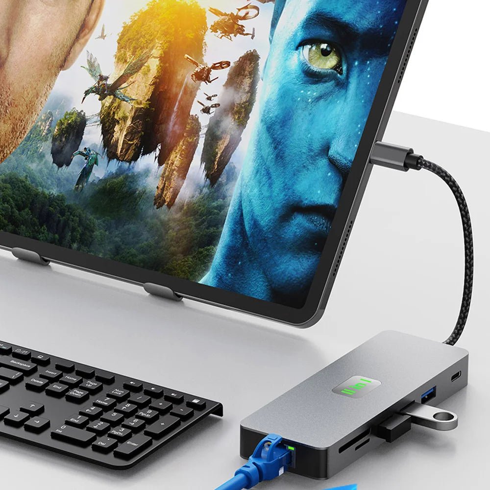 USB - C Multiport Hub with 4K HDMI & Gigabit Ethernet - EGBull