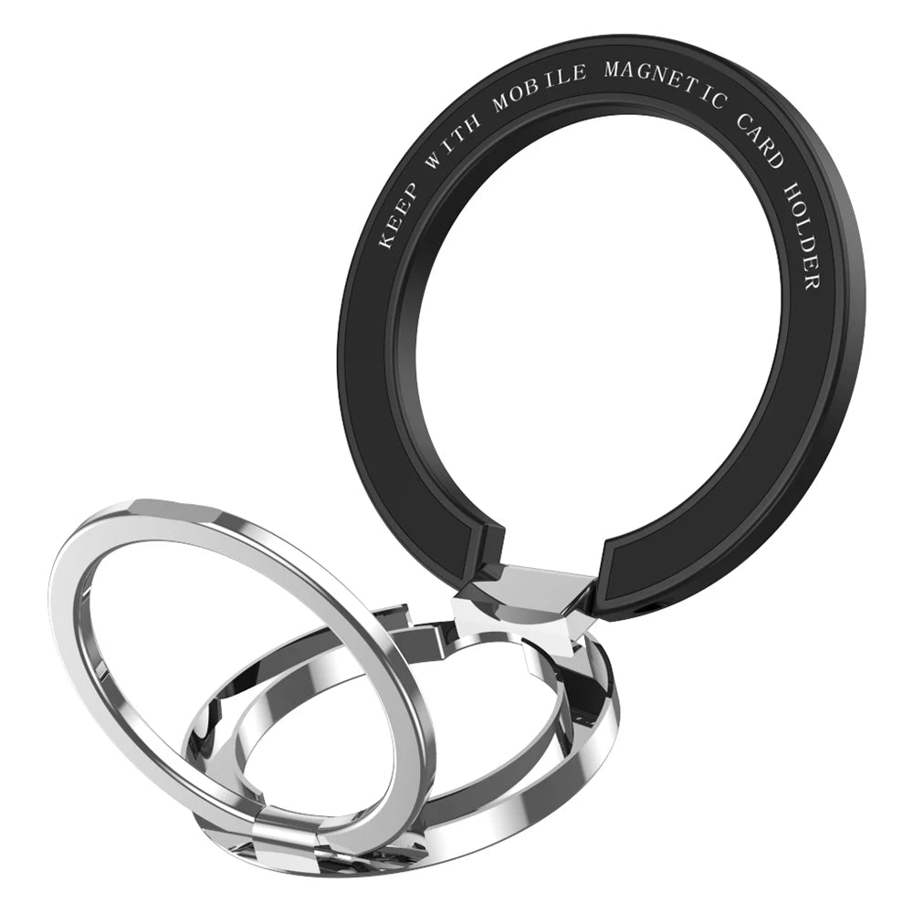 New Magnetic Mobile Phone Ring Holder Zinc Alloy 360 Rotary Hands - Free Design - EGBull