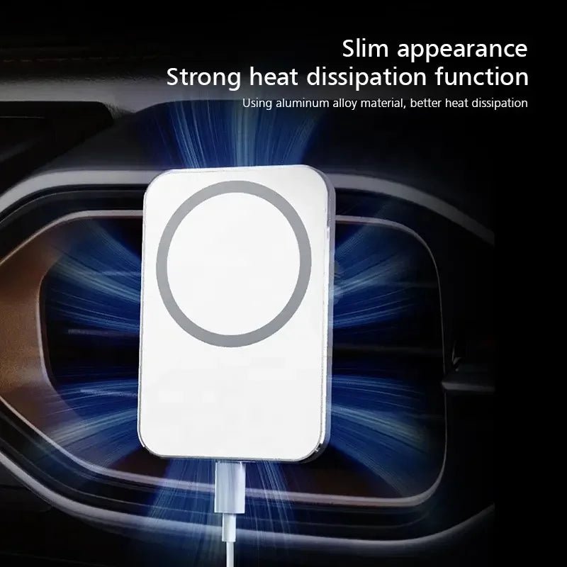 15W Magnetic Wireless Car Charger – Fast Air Vent Phone Holder - EGBull
