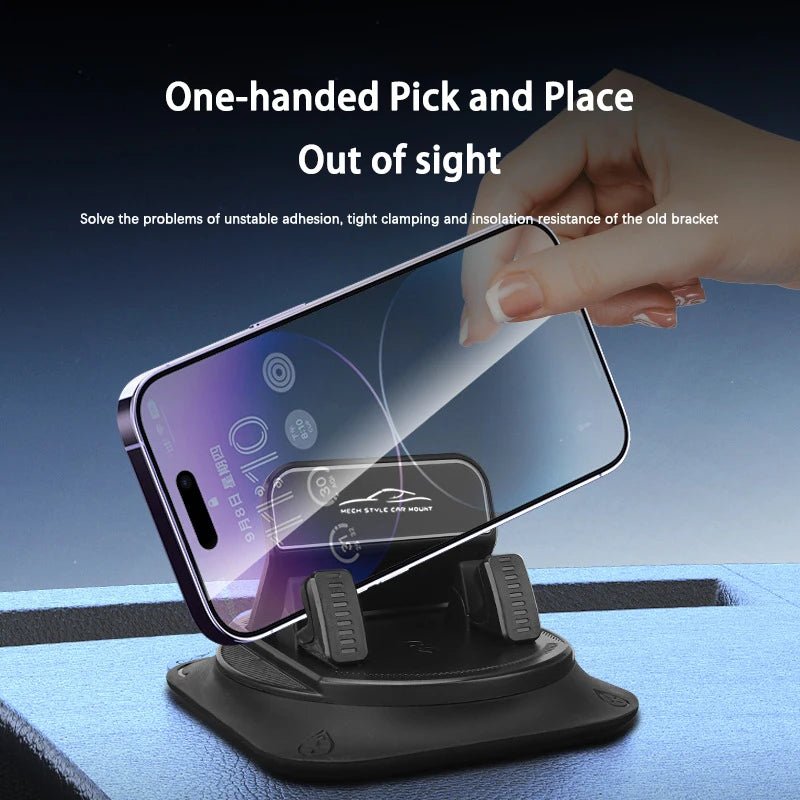 360° Rotating Car Dashboard Phone Mount Holder - Universal & Portable - EGBull