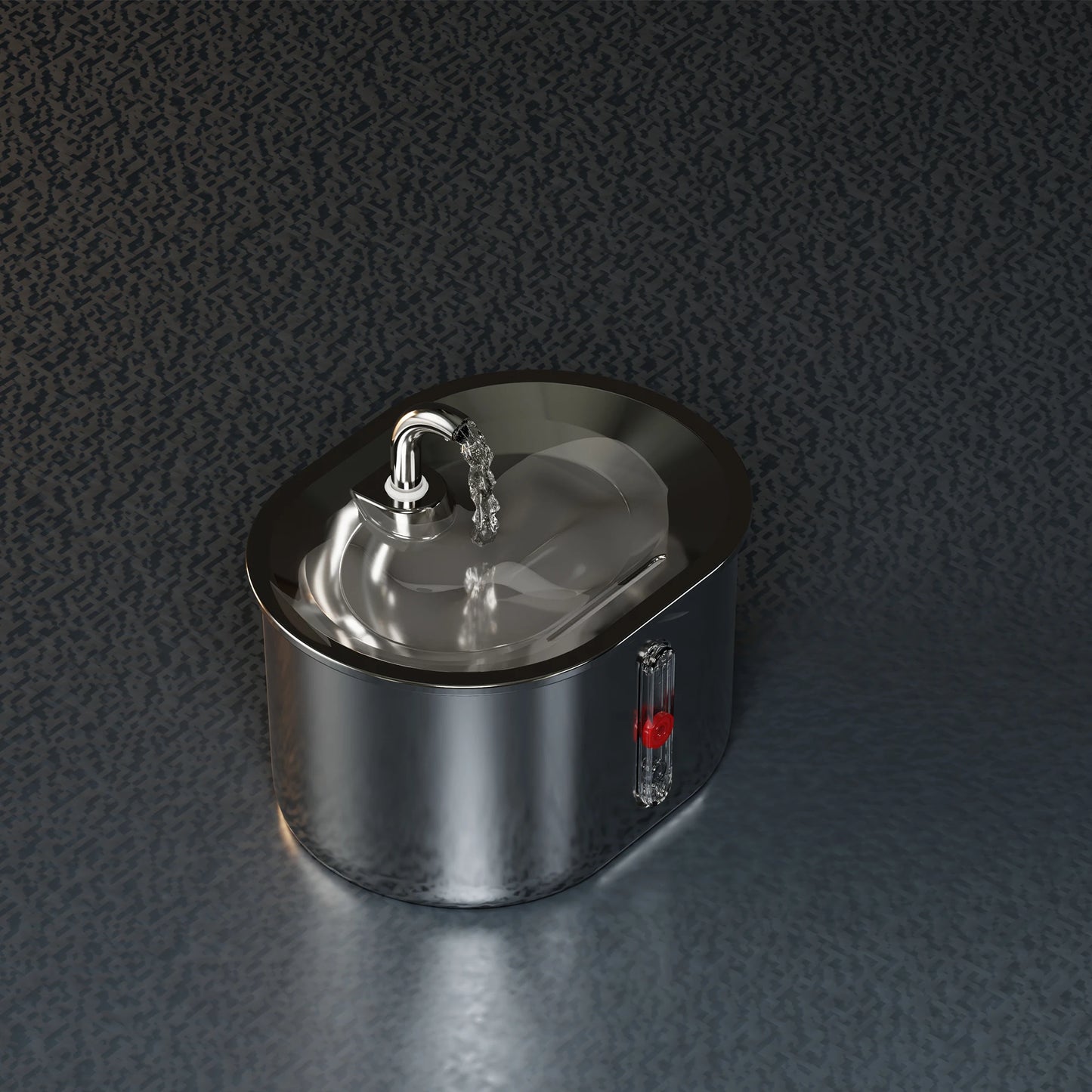 Multi - Filter Pet Water Fountain with Automatic Pump Cleaning - EGBull