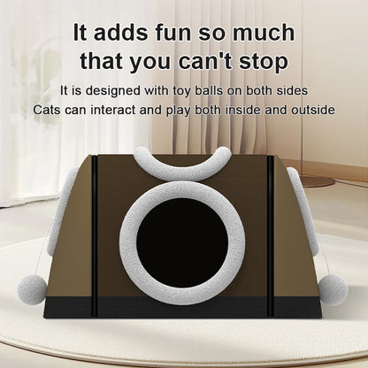 Easy-Clean Pet Bed with Removable Cover