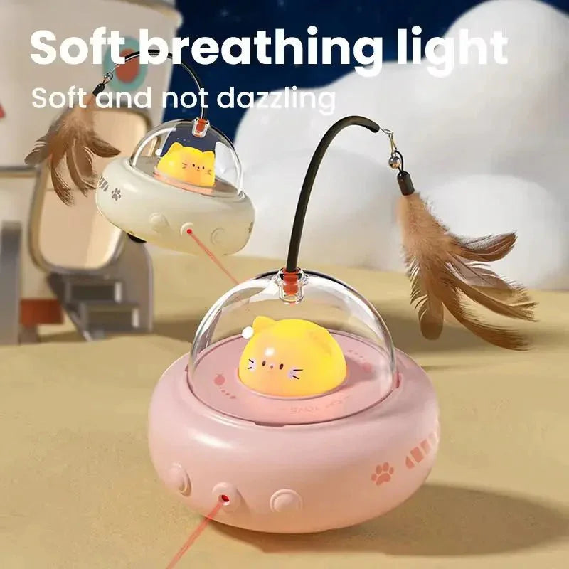 Smart Auto-Rotating Cat Toy