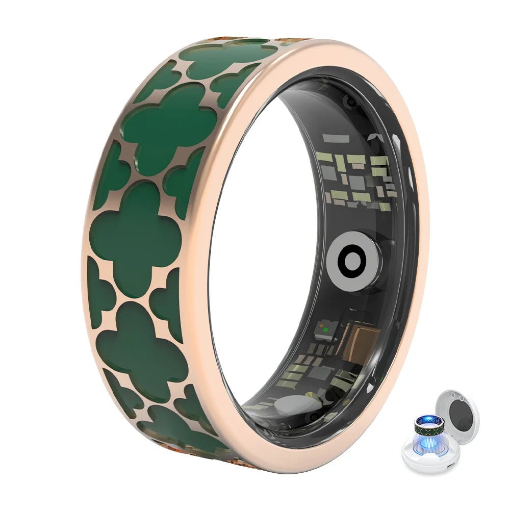 R26 Waterproof Smart Health Ring – 50m Fitness Tracker for Heart Rate, Sleep & Pedometer - EGBull