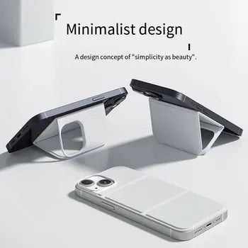 Magnetic Foldable Kickstand iPhone Case - Premium Protective Cover with Multi - functional Stand - EGBull