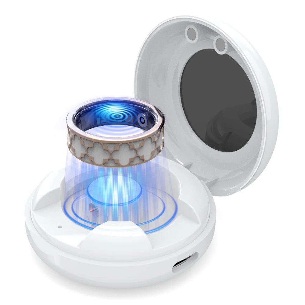 R26 Waterproof Smart Health Ring – 50m Fitness Tracker for Heart Rate, Sleep & Pedometer - EGBull