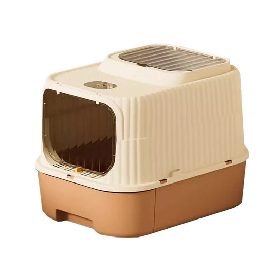 Easy-Clean Drawer Litter Box