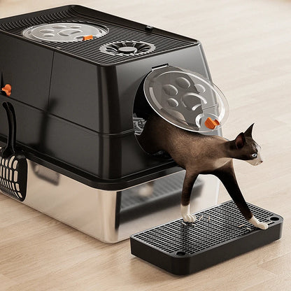 Premium Stainless Steel Litter Box - EGBull
