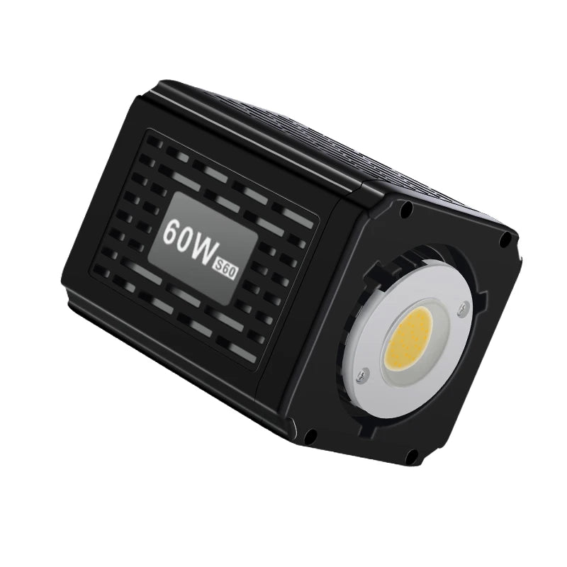 S60Cob Mini RGB LED Handheld Light | Outdoor Studio Photography Lighting & Rechargeable - EGBull
