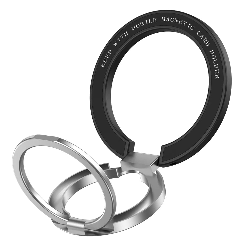 New Magnetic Mobile Phone Ring Holder Zinc Alloy 360 Rotary Hands - Free Design - EGBull