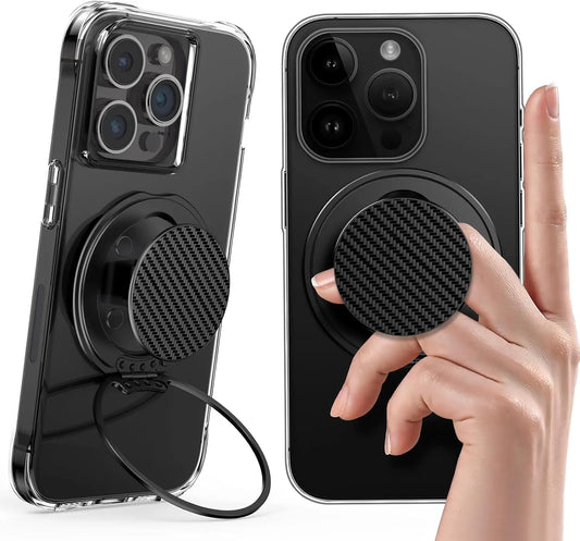 Ultra - Thin Magnetic Phone Holder – Universal, Sturdy, Adjustable & Foldable Stand - EGBull