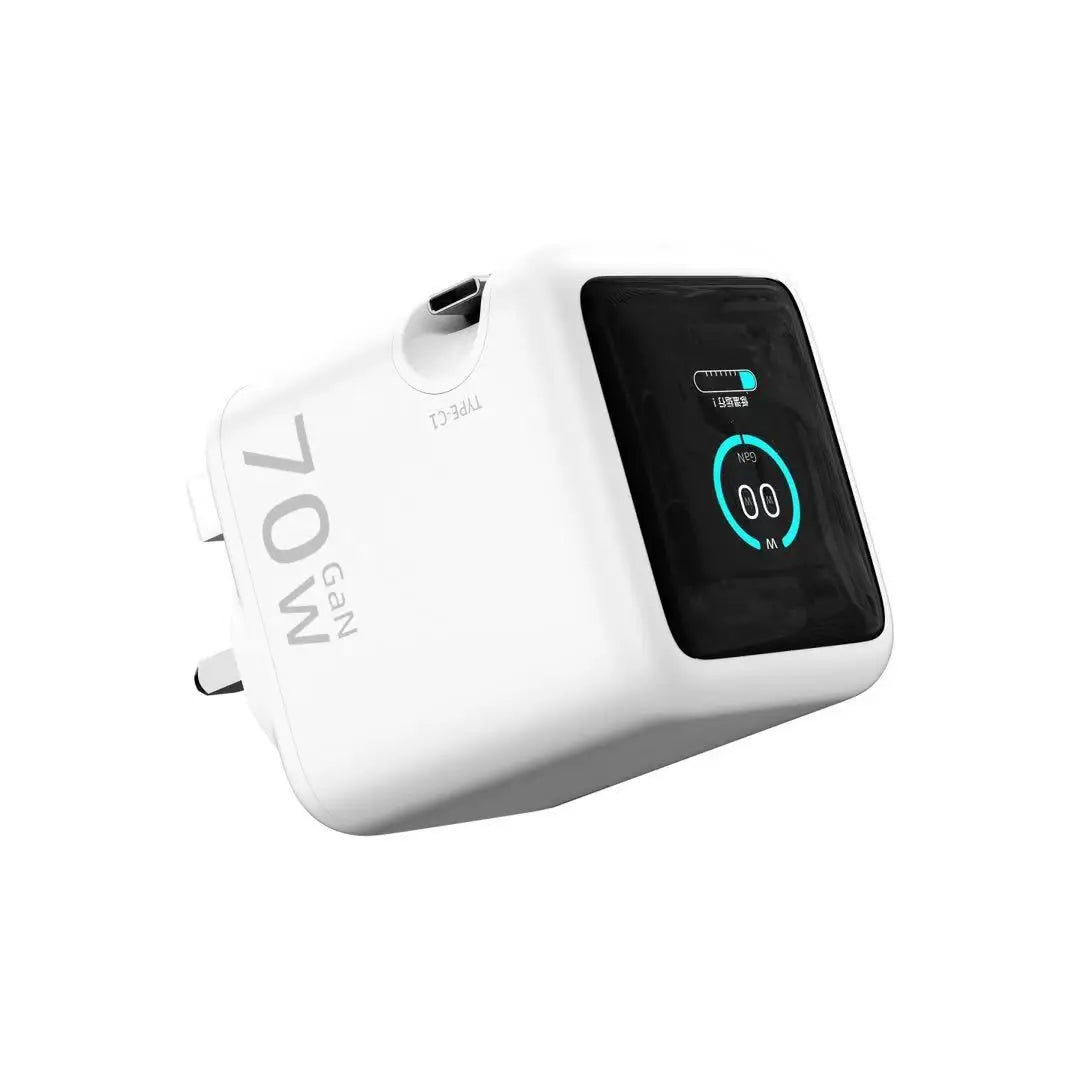 70W Dual - Port USB - C Wall Charger – PD & QC Fast Charging Cube Adapter - EGBull