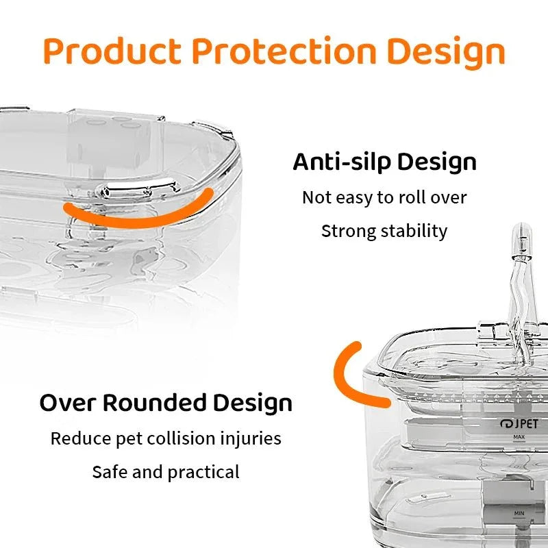 Quiet Automatic Pet Water Fountain