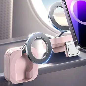 2025 Portable Airplane Travel Phone Holder for Luggage & Tray Table - Foldable & Adjustable Hands - Free Mount - EGBull