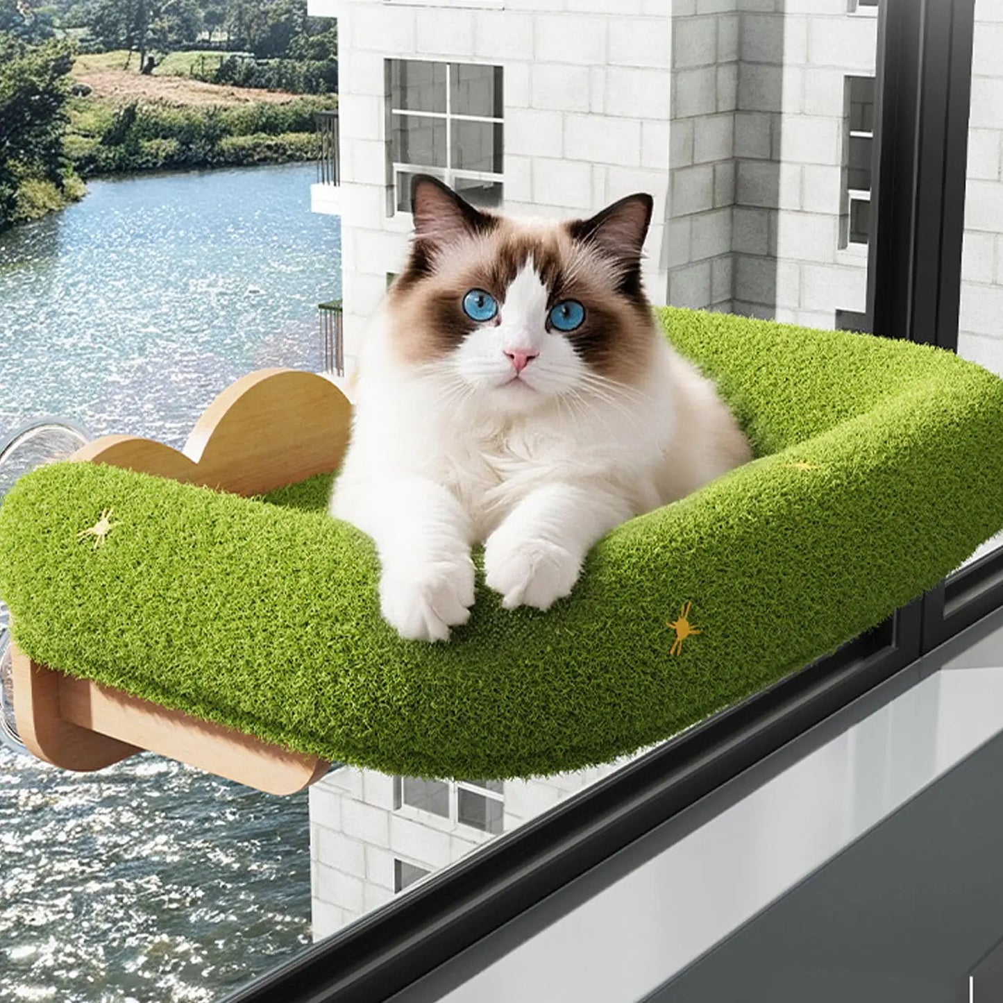Soft Washable Cat Window Perch Hammock