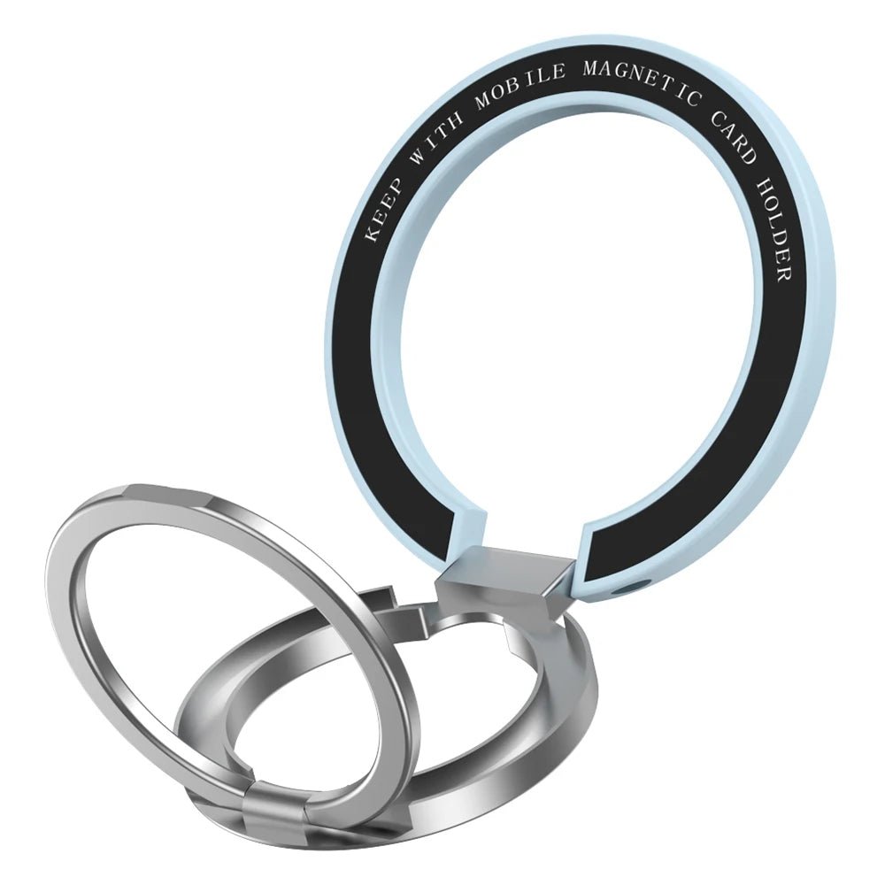 New Magnetic Mobile Phone Ring Holder Zinc Alloy 360 Rotary Hands - Free Design - EGBull