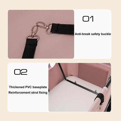 Breathable Travel Carrier for Small Dogs