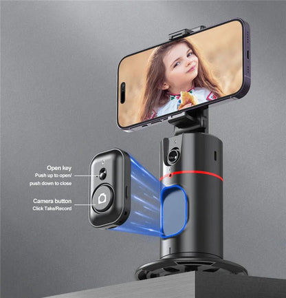 P02 AI Gimbal Stabilizer 360° Auto Face Tracking Phone Holder - EGBull