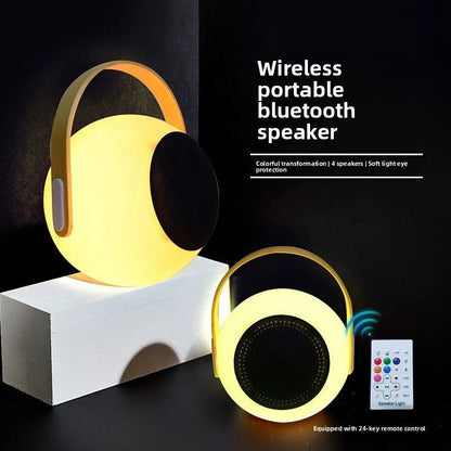 Portable Bluetooth Speaker – Waterproof LED Night Light for Outdoor Parties & Camping - EGBull