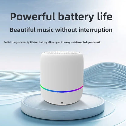 Portable Mini Outdoor Bluetooth Speaker with AI Voice Control & Wireless Subwoofer - EGBull