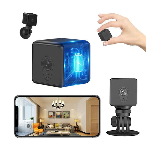 Home 1T Mini Wireless Security Camera with Night Vision & Motion Detection – Portable HD Surveillance - EGBull