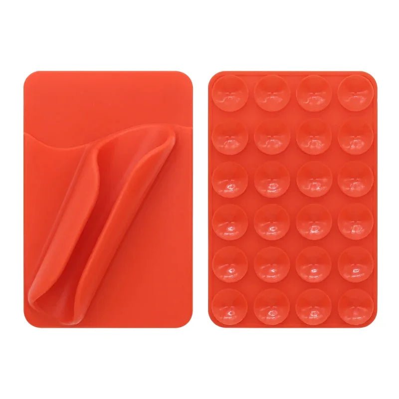 Multifunctional Silicone Suction Cup Phone Holder – Lipstick, Card & Lip Gloss Tray - EGBull