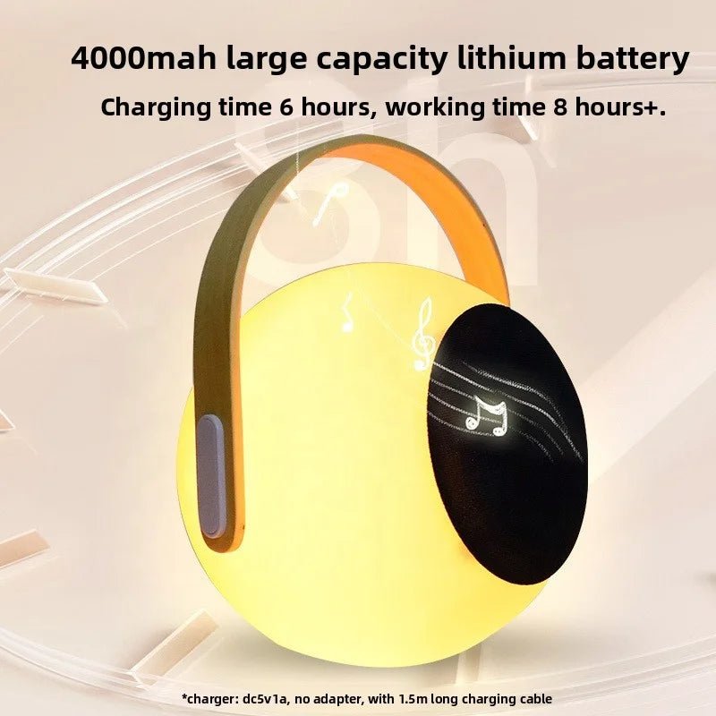 Portable Bluetooth Speaker – Waterproof LED Night Light for Outdoor Parties & Camping - EGBull