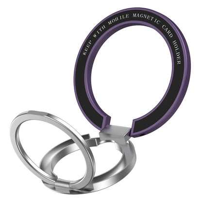 New Magnetic Mobile Phone Ring Holder Zinc Alloy 360 Rotary Hands - Free Design - EGBull