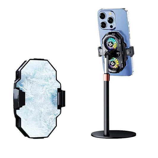 SL55 Semiconductor Phone Cooler with Digital Display & Stand for Gaming/Live Stream - EGBull