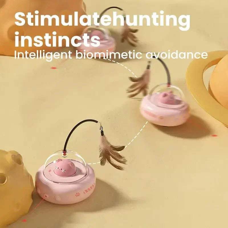 Smart Auto-Rotating Cat Toy