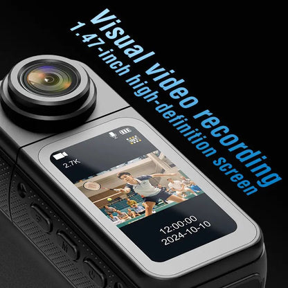 Portable 2.7K Wireless Camera 60 FPS – Mini HD Surveillance / Recording Cam - EGBull