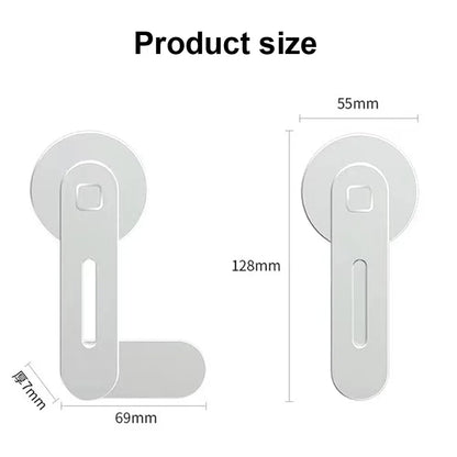 Ultra - Thin Foldable Magnetic Phone Holder | Zinc Alloy Stand - EGBull