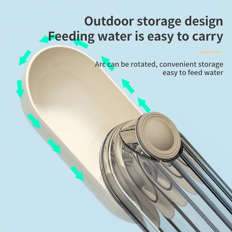 Multi-Functional Outdoor Pet Water Bottle