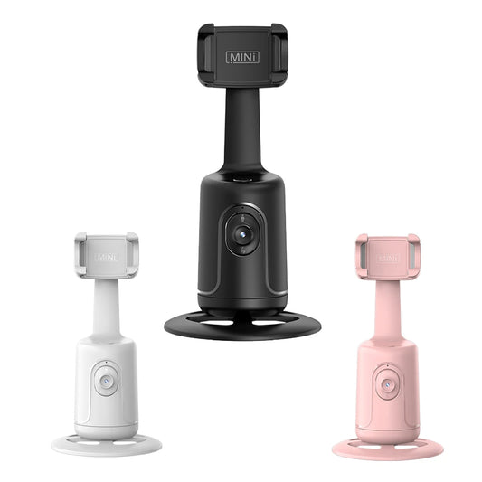 Portable AI Face - Tracking 360° Selfie Stick Gimbal - EGBull
