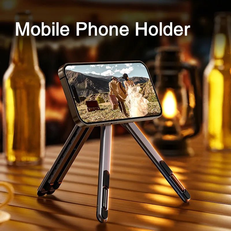 2025 5 - in - 1 Adjustable Tripod Stand – 360° Magnetic Multifunctional Travel Bracket - EGBull