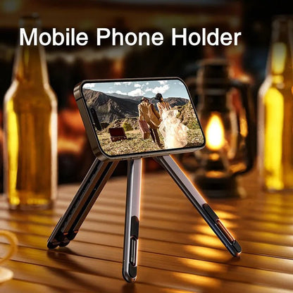 2025 5 - in - 1 Adjustable Tripod Stand – 360° Magnetic Multifunctional Travel Bracket - EGBull
