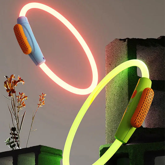 High-Visibility LED Pet Safety Collar