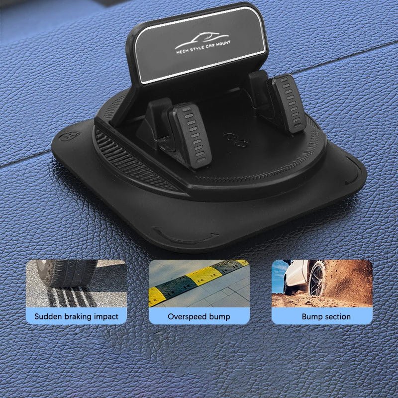 360° Rotating Car Dashboard Phone Mount Holder - Universal & Portable - EGBull