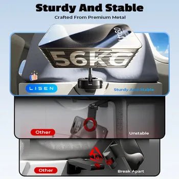 2025 Portable Airplane Travel Phone Holder for Luggage & Tray Table - Foldable & Adjustable Hands - Free Mount - EGBull
