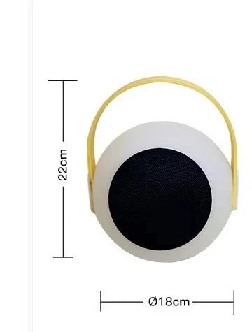 Portable Bluetooth Speaker – Waterproof LED Night Light for Outdoor Parties & Camping - EGBull