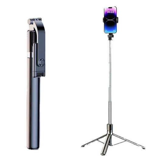 R1SL Portable Selfie Stick Tripod 1700mm with Wireless Fill Light - EGBull