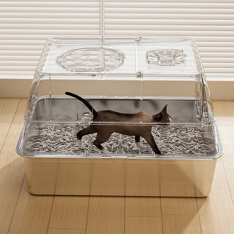 Premium Stainless Steel Litter Box - EGBull