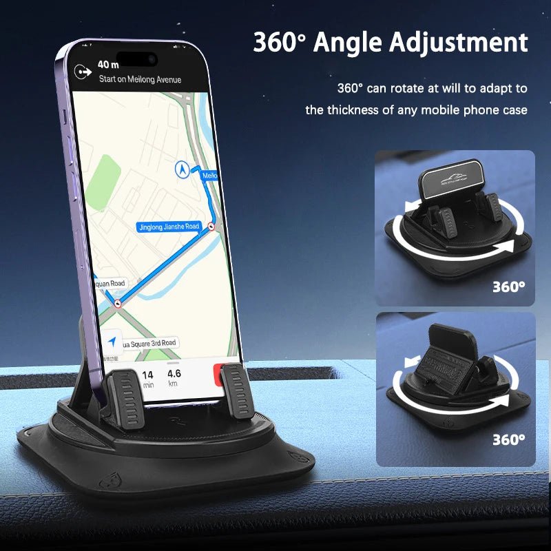 360° Rotating Car Dashboard Phone Mount Holder - Universal & Portable - EGBull