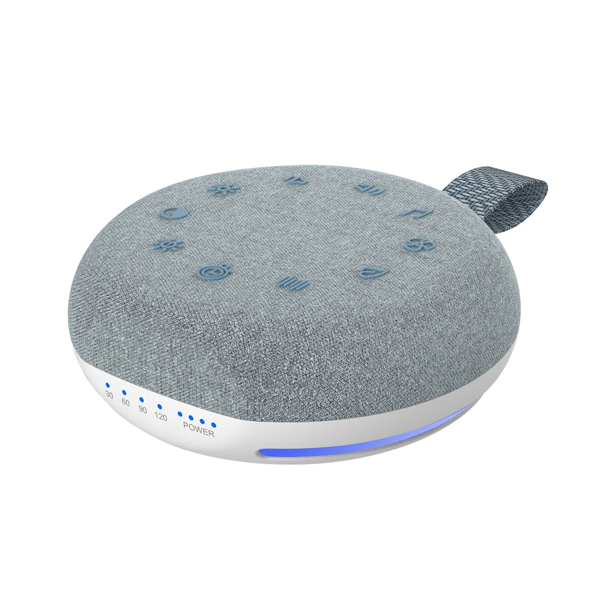 Smart Sleep Speaker with Night Light – 40 White - Noise Sounds & 7 - Color Baby Mode - EGBull