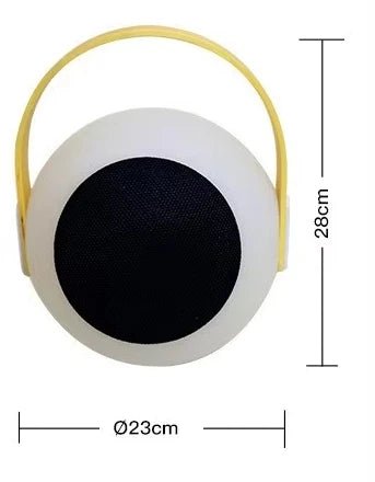 Portable Bluetooth Speaker – Waterproof LED Night Light for Outdoor Parties & Camping - EGBull