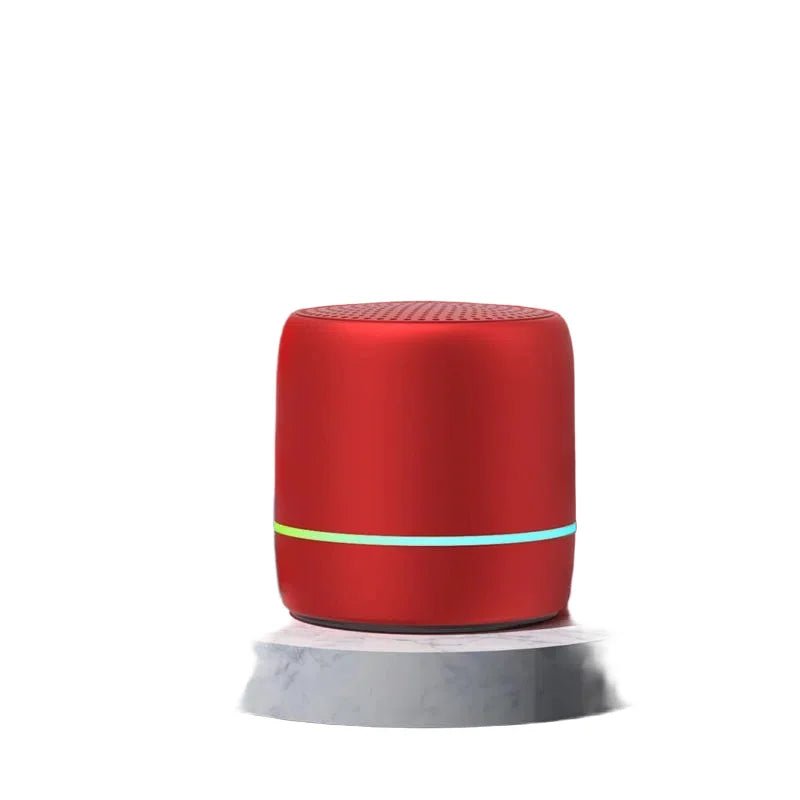 Portable Mini Outdoor Bluetooth Speaker with AI Voice Control & Wireless Subwoofer - EGBull