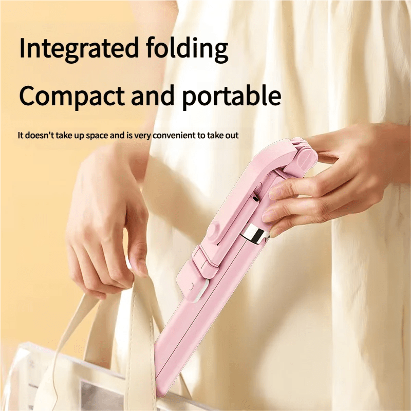 R1SL Portable Selfie Stick Tripod 1700mm with Wireless Fill Light - EGBull