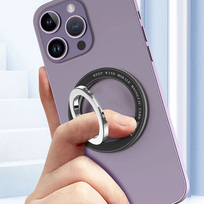 New Magnetic Mobile Phone Ring Holder Zinc Alloy 360 Rotary Hands - Free Design - EGBull
