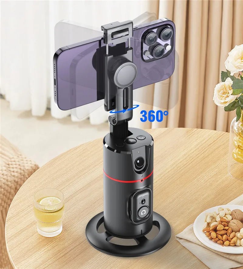 P02 AI Gimbal Stabilizer 360° Auto Face Tracking Phone Holder - EGBull
