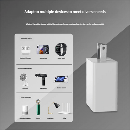 15W 5V/3A USB Phone Charger – High - Power 3C Certified Adapter - EGBull